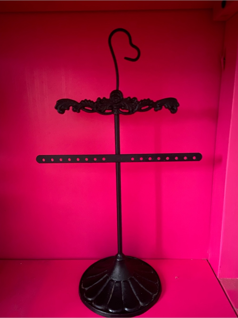 Black Decorative Jewelry Stand Holder